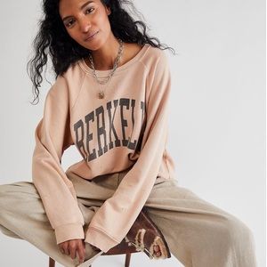 Free People x Retro Brand Classic Crew Sweatshirt 🧡